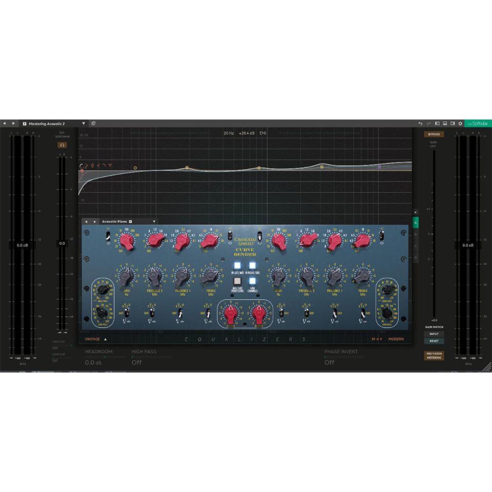 Softube/Equalizers + Chandler Limited Curve Bender【～05/18 期間限定特価キャンペーン】【オンライン納品】