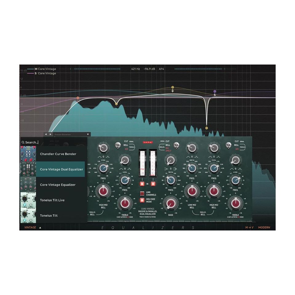 Softube/Equalizers + Core Vintage Equalizers【～05/18 期間限定特価キャンペーン】【オンライン納品】