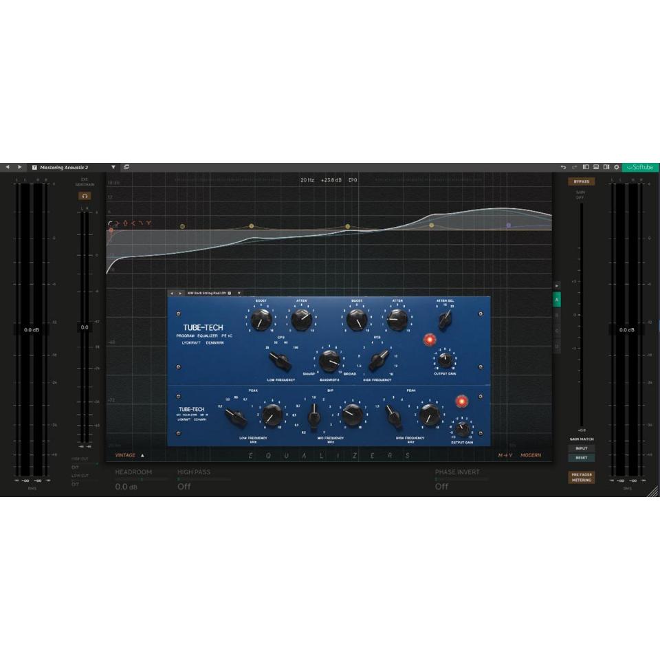 Softube/Equalizers + Tube-Tech Equalizers mk II【～05/18 期間限定特価キャンペーン】【オンライン納品】