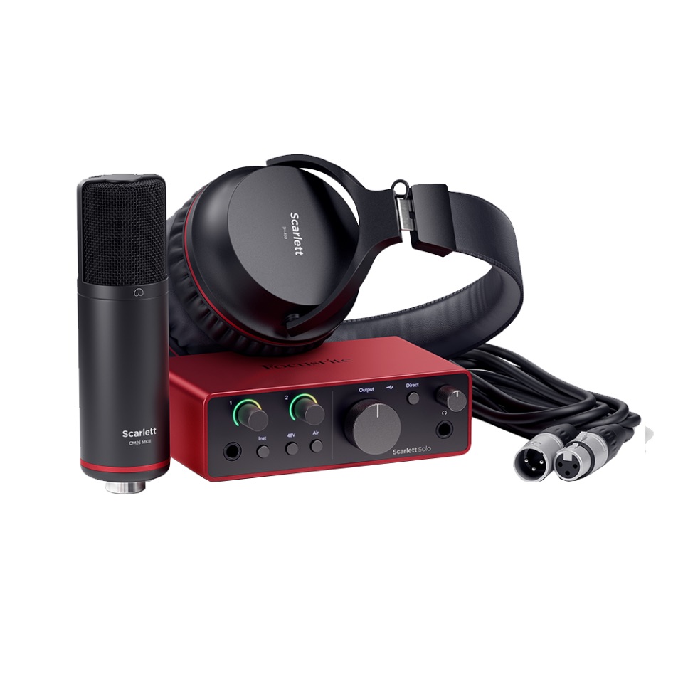 Focusrite/Scarlett Solo Studio gen4【入荷待ち】【次回予定納期：4月末以降】