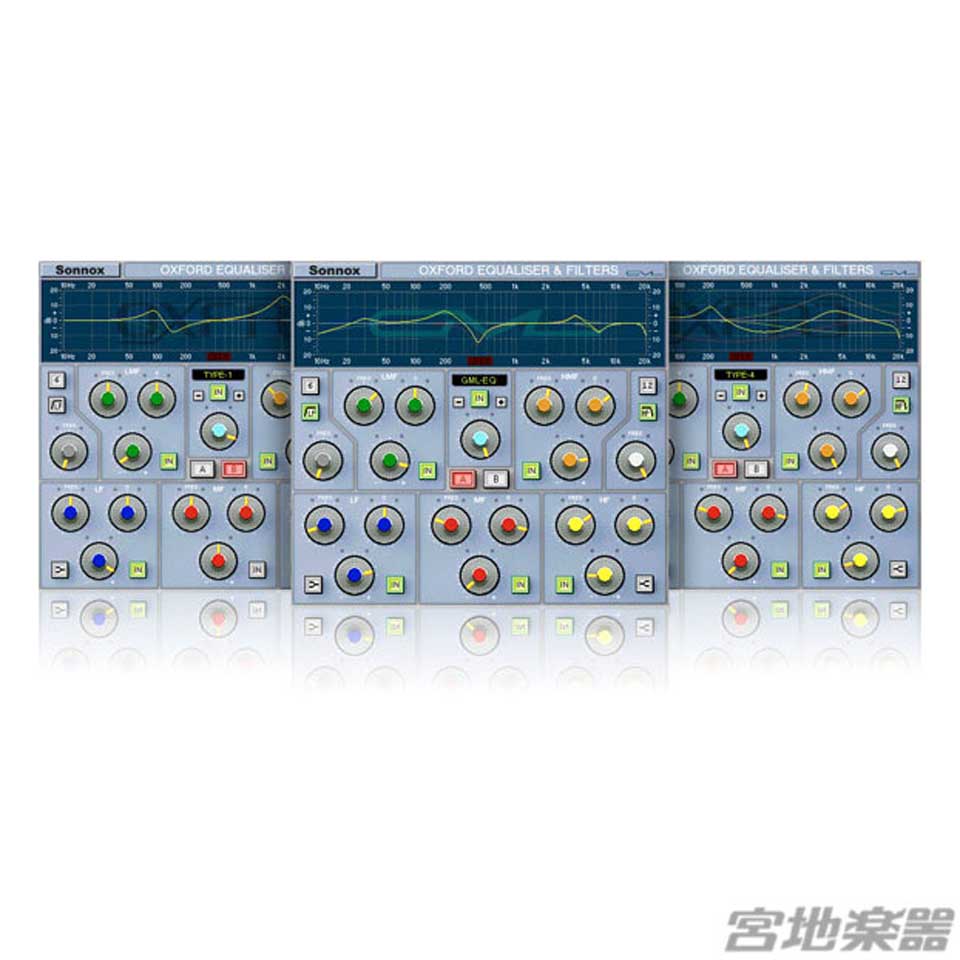 Sonnox/Oxford EQ　HD-HDX【オンライン納品】