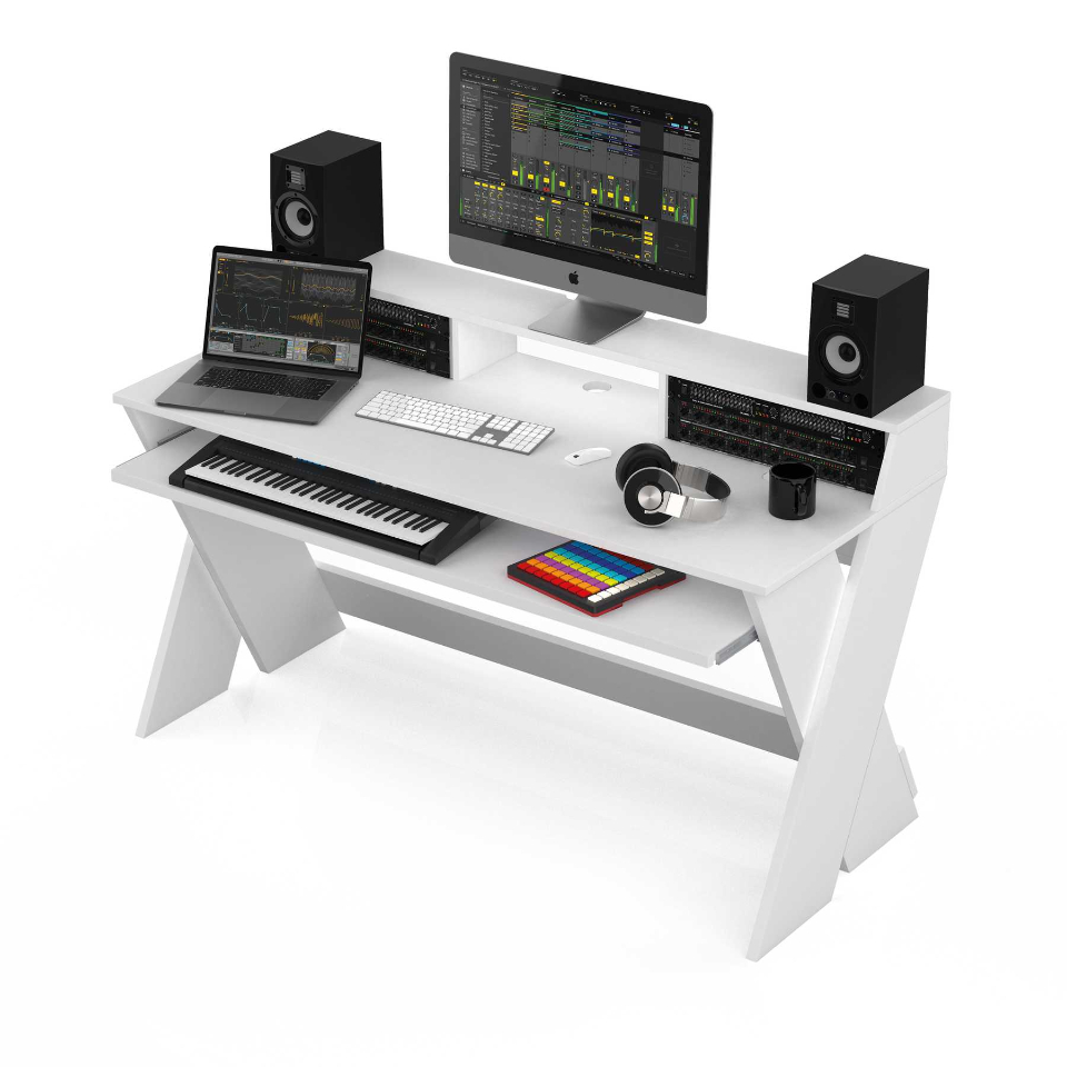 GLORiOUS/Sound Desk Pro WH【スタジオデスク】【メーカー直送/送料加算地域あり】