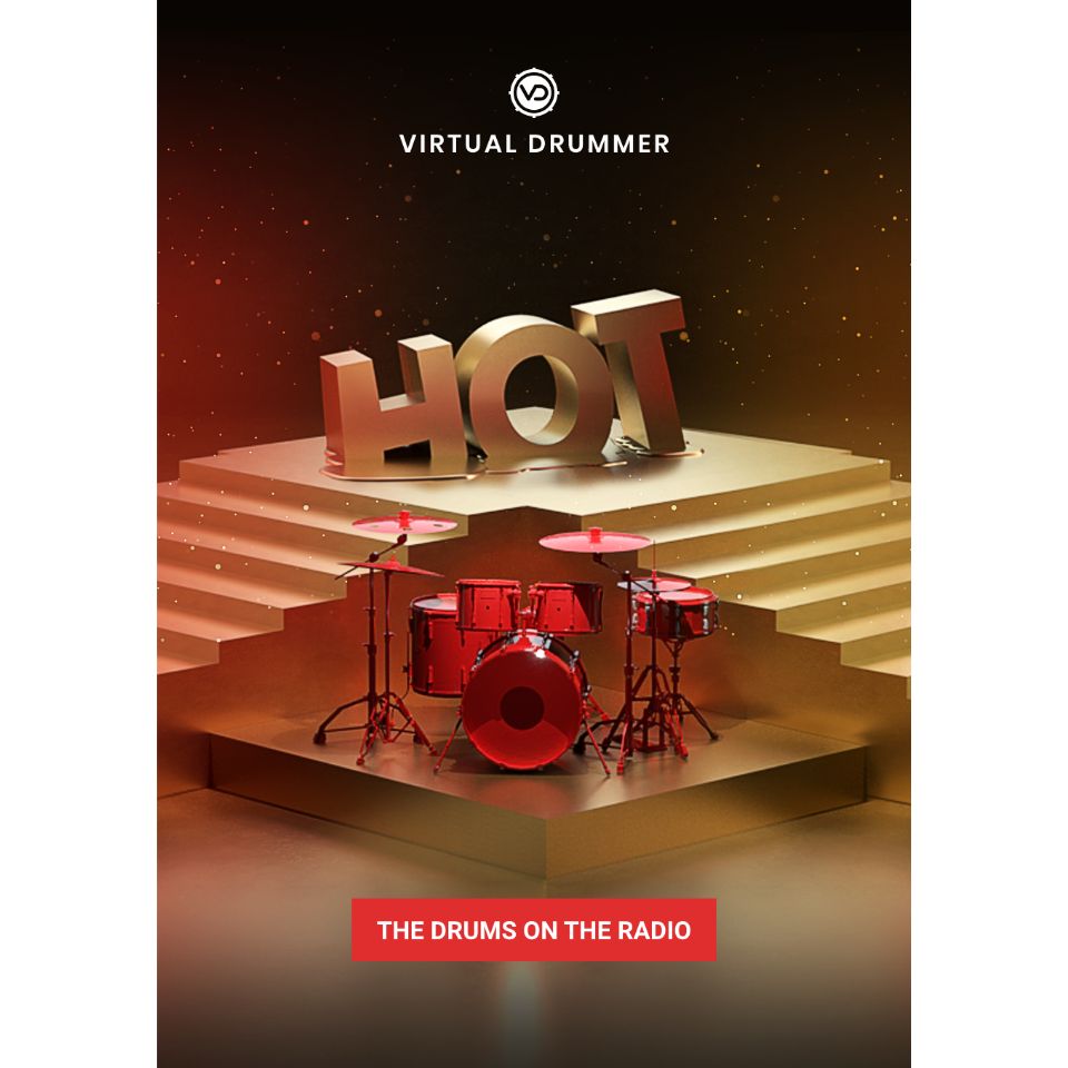 UJAM/VIRTUAL DRUMMER HOT【～05/03 期間限定特価キャンペーン】【オンライン納品】
