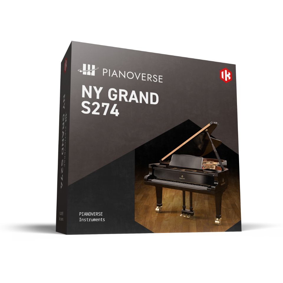 IK Multimedia/Pianoverse NY Grand S274【オンライン納品】