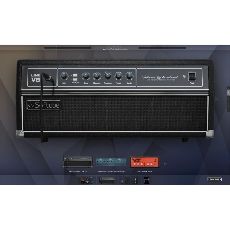 Softube/Amp Room Bass Suite【オンライン納品】