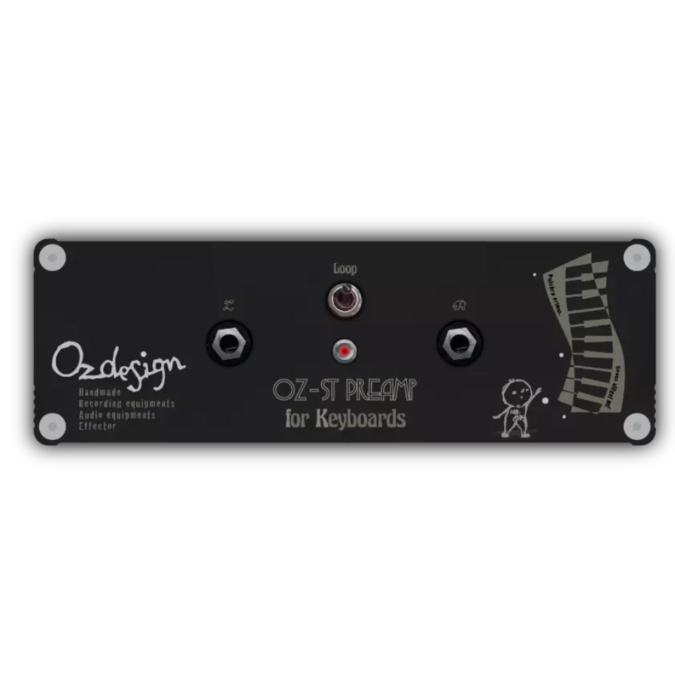 oz design/OZ-ST Preamp for Keyboards with footswitch【在庫あり】