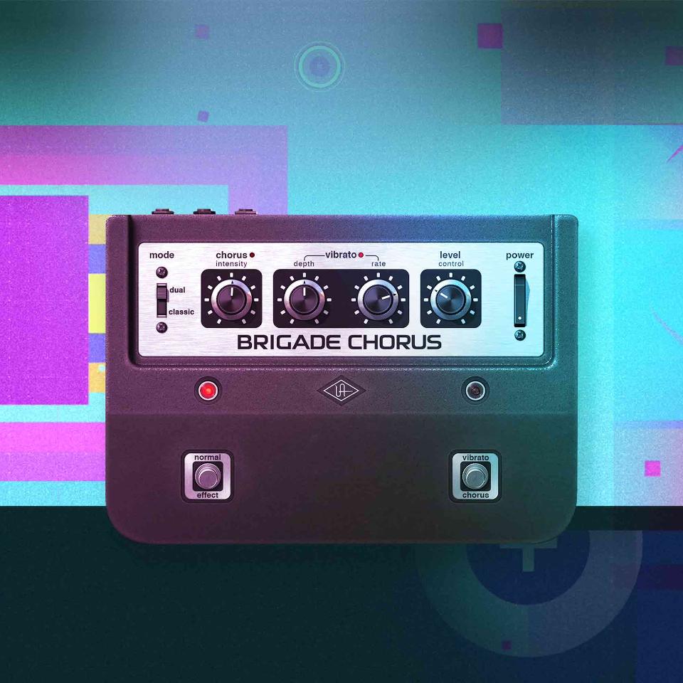 UNIVERSAL AUDIO/Brigade Chorus Pedal【オンライン納品】【在庫あり】