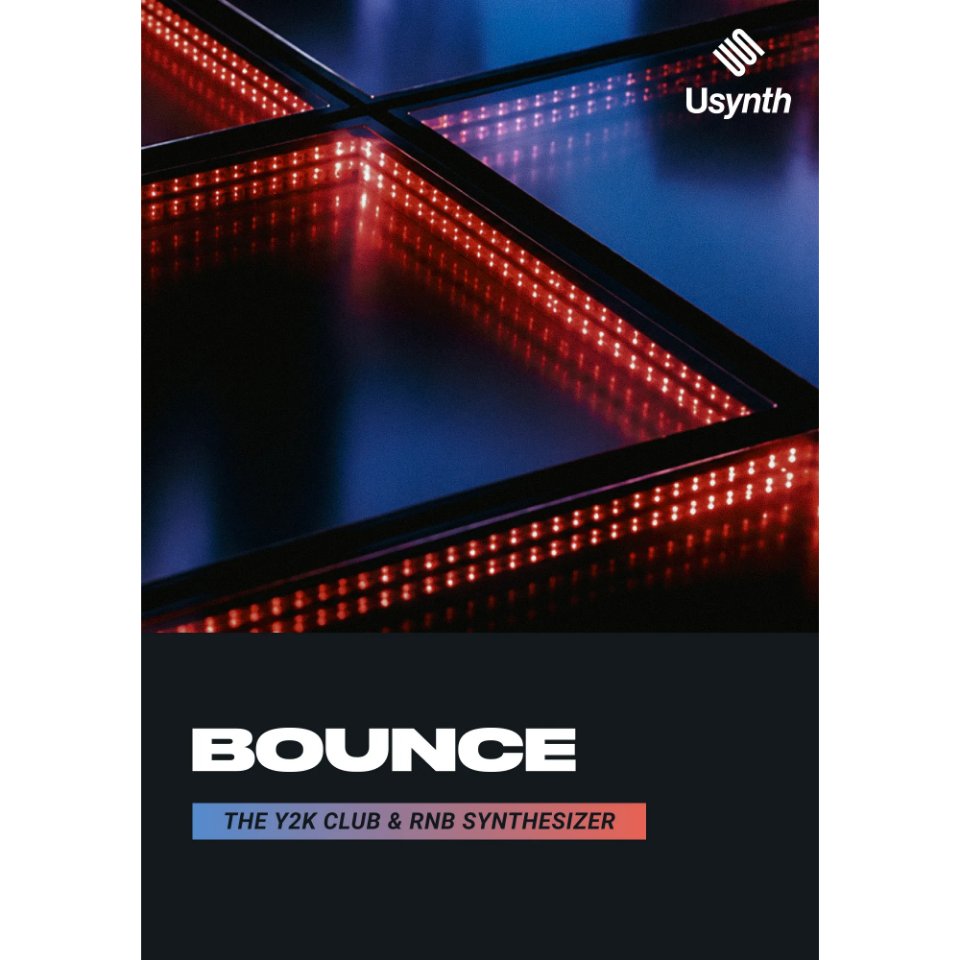 UJAM/Usynth BOUNCE【～11/15 期間限定特価キャンペーン】【オンライン納品】【在庫あり】