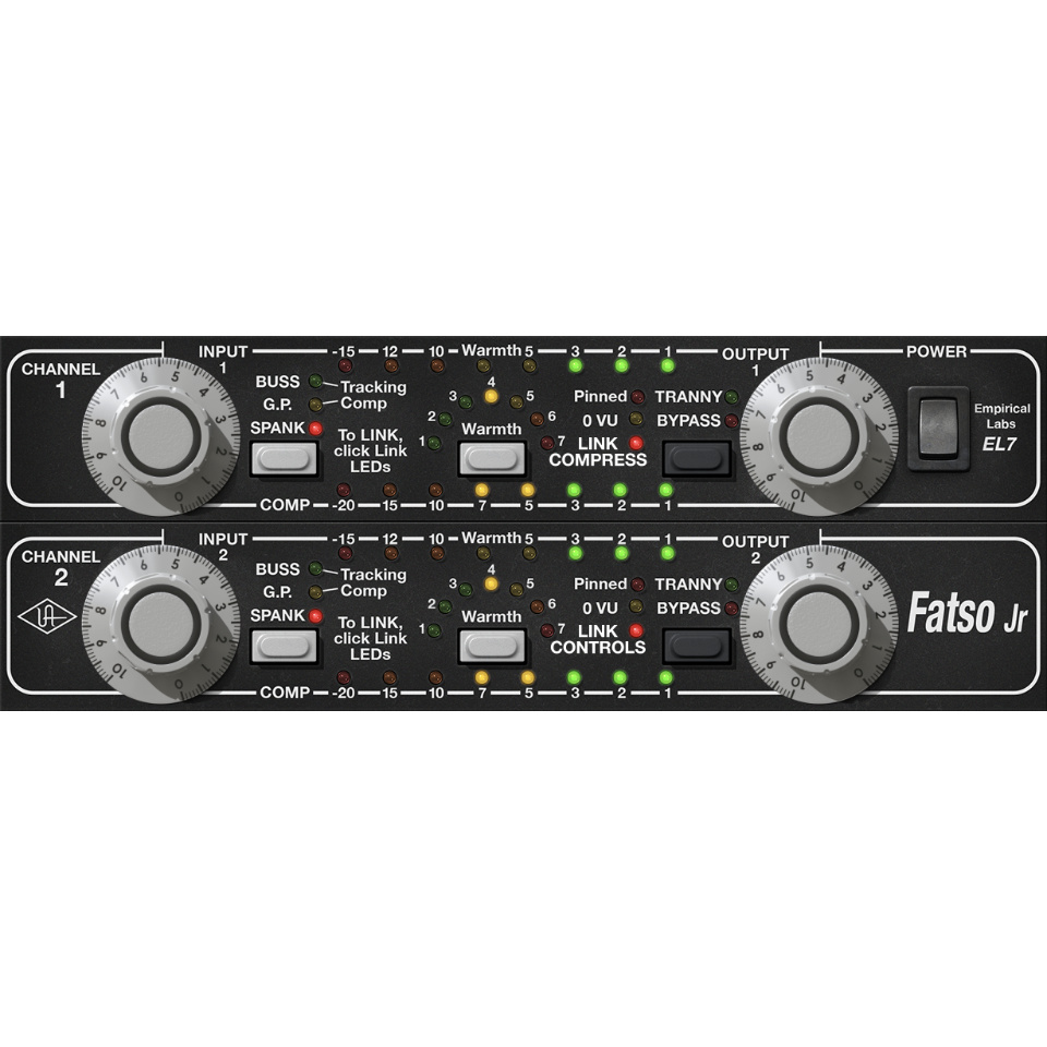 UNIVERSAL AUDIO/Empirical Labs FATSO Tape Simulator【～11/01 期間限定特価キャンペーン】【オンライン納品】