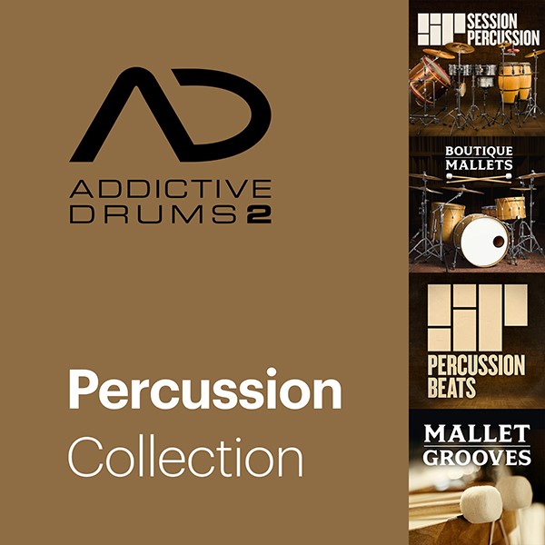 xln audio/Addictive Drums 2: Percussion Collection【オンライン納品】