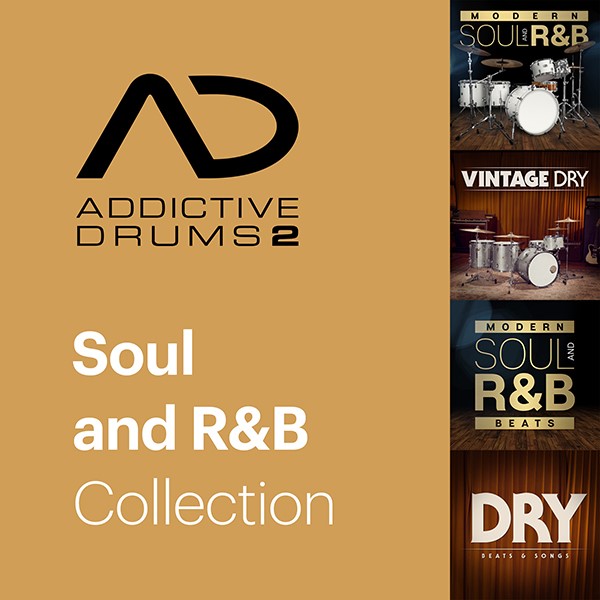 xln audio/Addictive Drums 2: Soul & R&B Collection【オンライン納品】