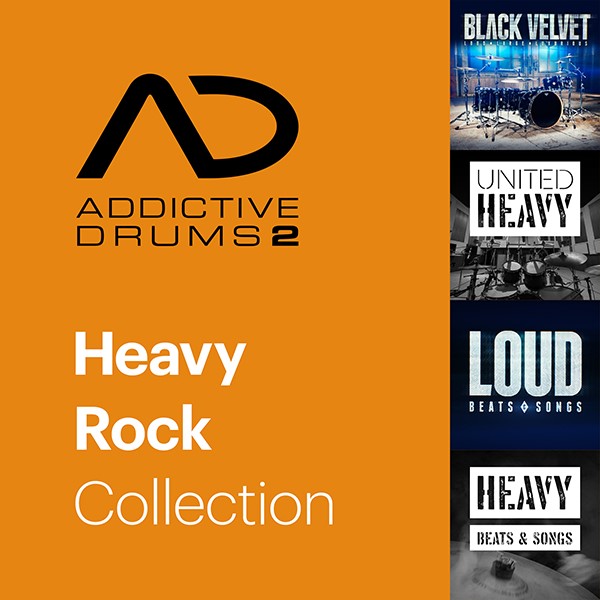 xln audio/Addictive Drums 2: Heavy Rock Collection【オンライン納品】