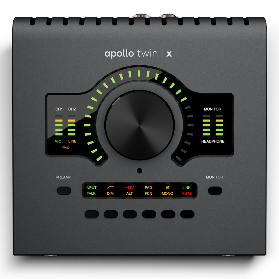 UNIVERSAL AUDIO/Apollo Twin X DUO | Gen 2 AC Black Edition with UAD Analog Classics【在庫あり】