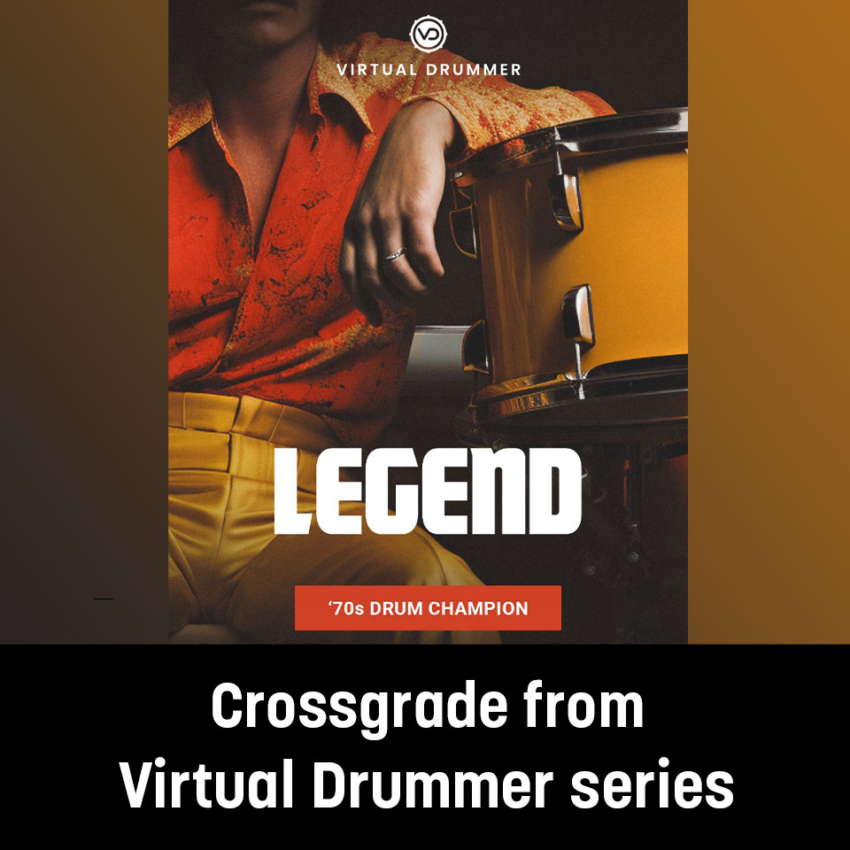 UJAM/Virtual Drummer LEGEND ロイヤリティ【オンライン納品】
