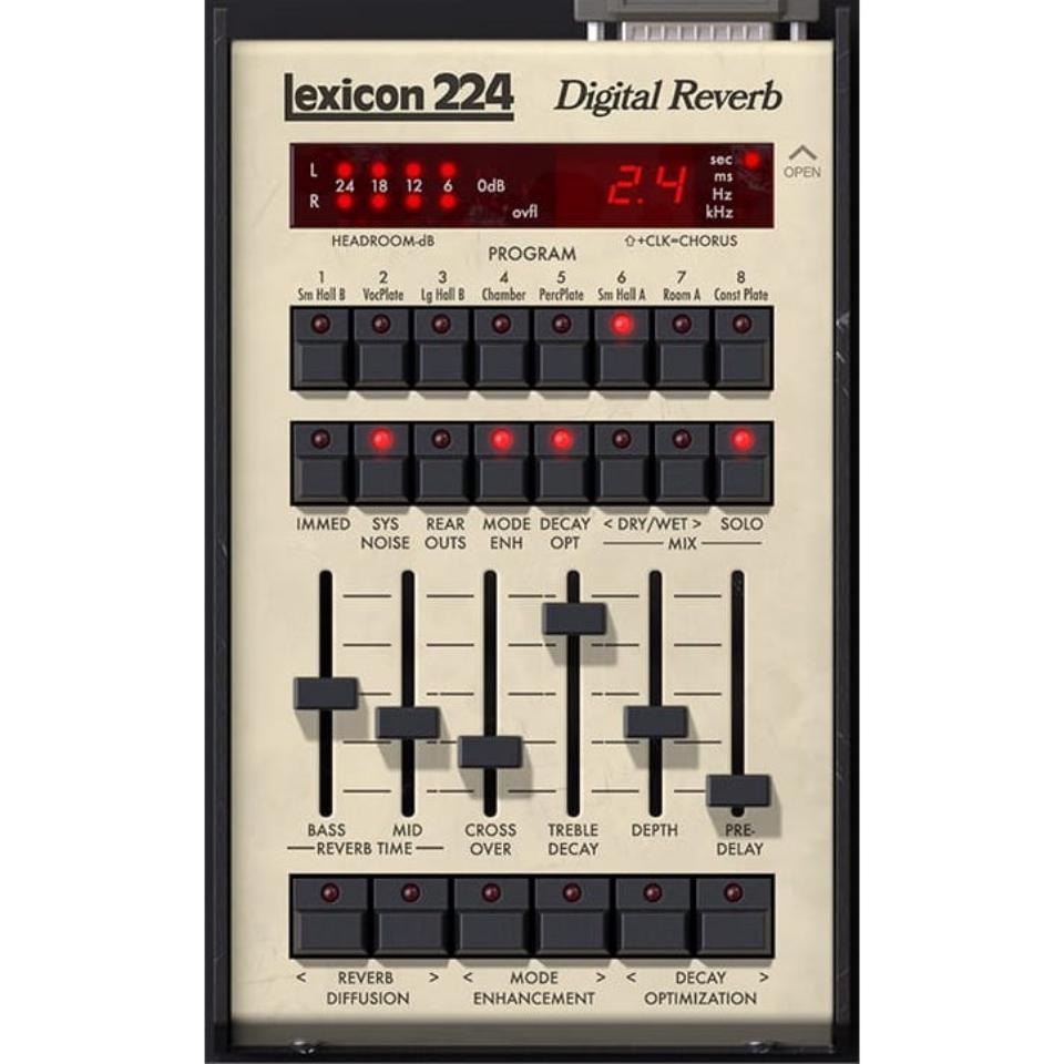 UNIVERSAL AUDIO/Lexicon 224 Digital Reverb【～05/25 期間限定特価キャンペーン】【オンライン納品】【在庫あり】
