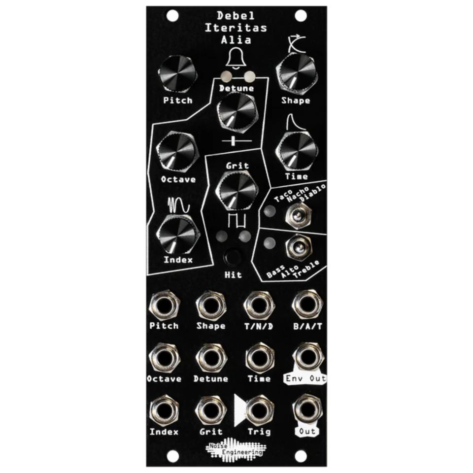 Noise Engineering/Debel Iteritas Alia Black【WTG】【お取り寄せ商品】