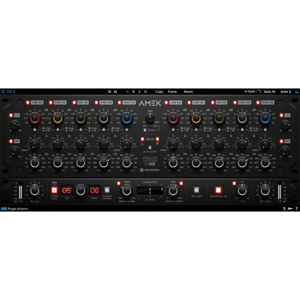 Plugin Alliance/AMEK EQ 200【～05/31 期間限定特価キャンペーン】【オンライン納品】【在庫あり】