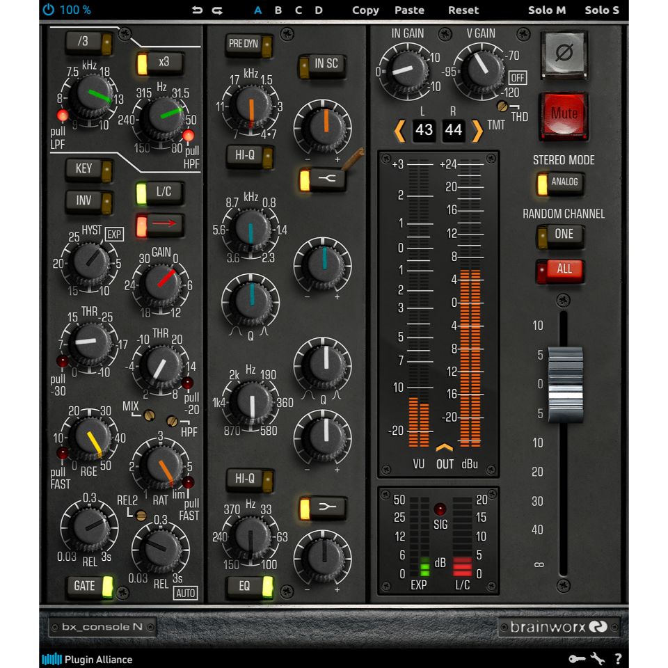 Plugin Alliance/Brainworx bx_console N【～05/31 期間限定特価キャンペーン】【オンライン納品】【在庫あり】