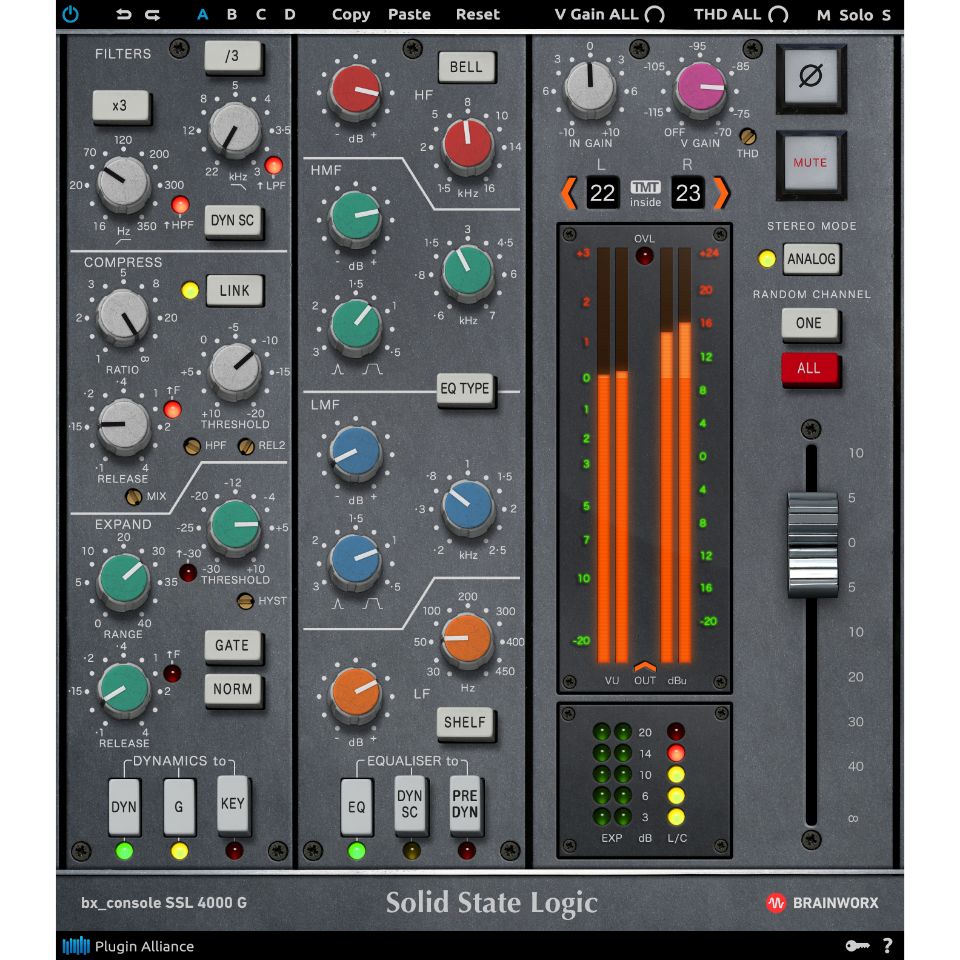 Plugin Alliance/Brainworx bx_console SSL 4000 G【～05/31 期間限定特価キャンペーン】【オンライン納品】【在庫あり】