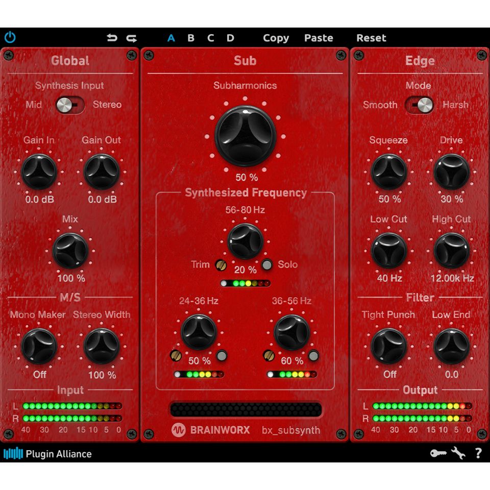 Plugin Alliance/Brainworx bx_subsynth【～05/31 期間限定特価キャンペーン】【オンライン納品】【在庫あり】