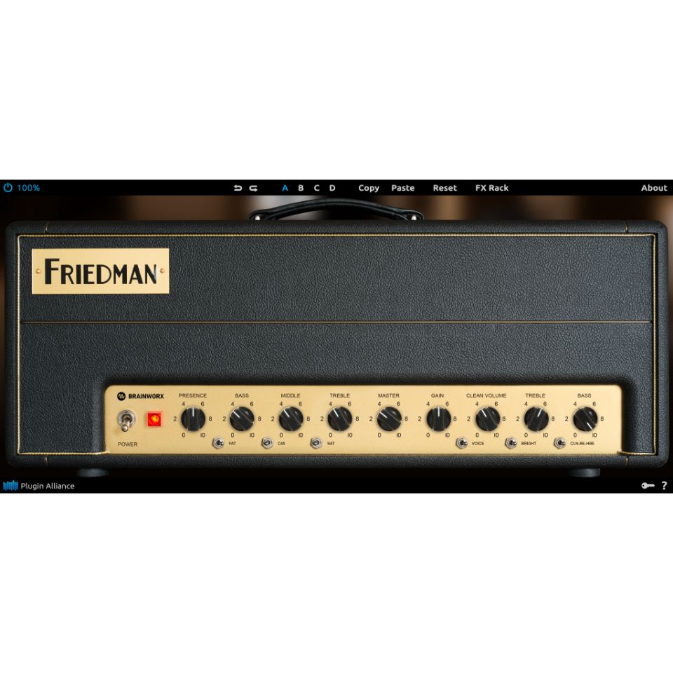 Plugin Alliance/Friedman BE-100【～05/31 期間限定特価キャンペーン】【オンライン納品】【在庫あり】