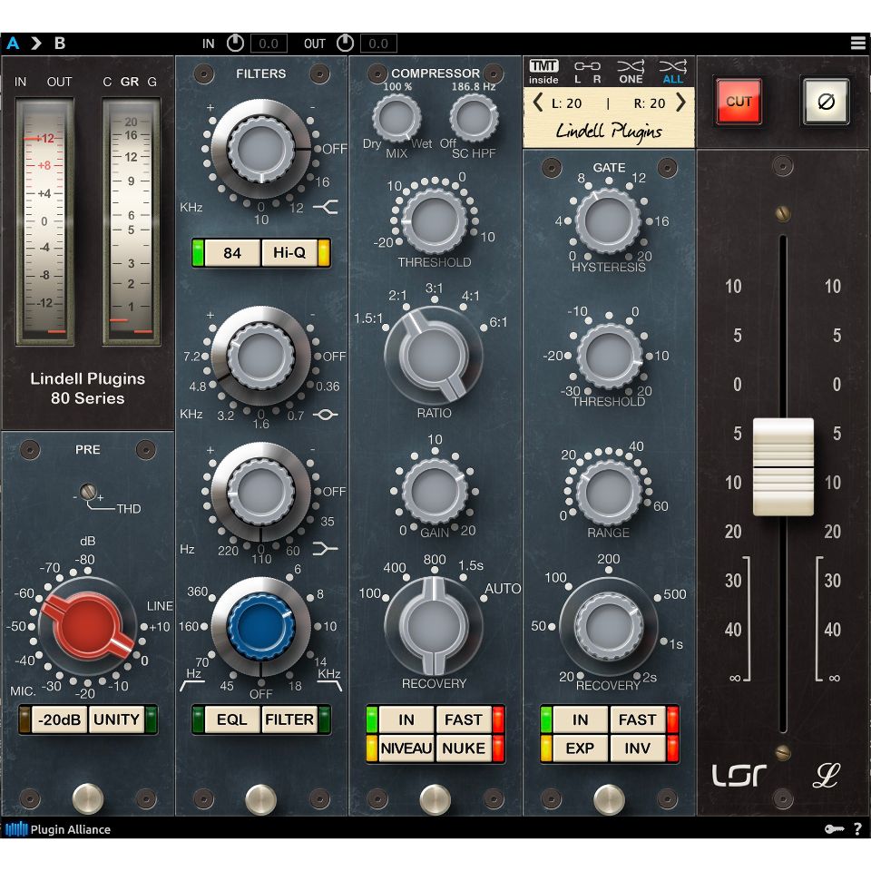 Plugin Alliance/Lindell Audio 80 Series【～05/31 期間限定特価キャンペーン】【オンライン納品】【在庫あり】