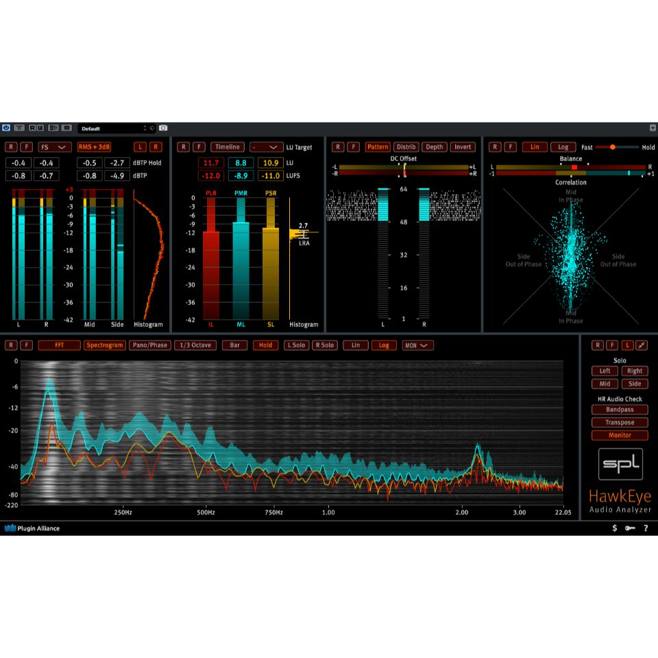 Plugin Alliance/SPL HawkEye【～05/31 期間限定特価キャンペーン】【オンライン納品】【在庫あり】