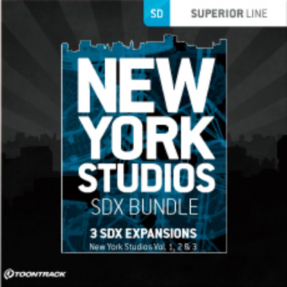 TOONTRACK/SDX BUNDLE - NEW YORK STUDIOS【オンライン納品】【在庫あり】