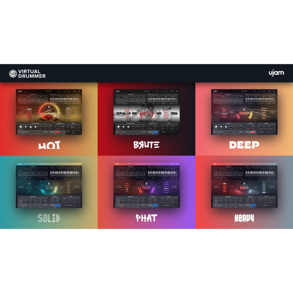 UJAM/VIRTUAL DRUMMER 2 BUNDLE【～05/03 期間限定特価キャンペーン】【オンライン納品】