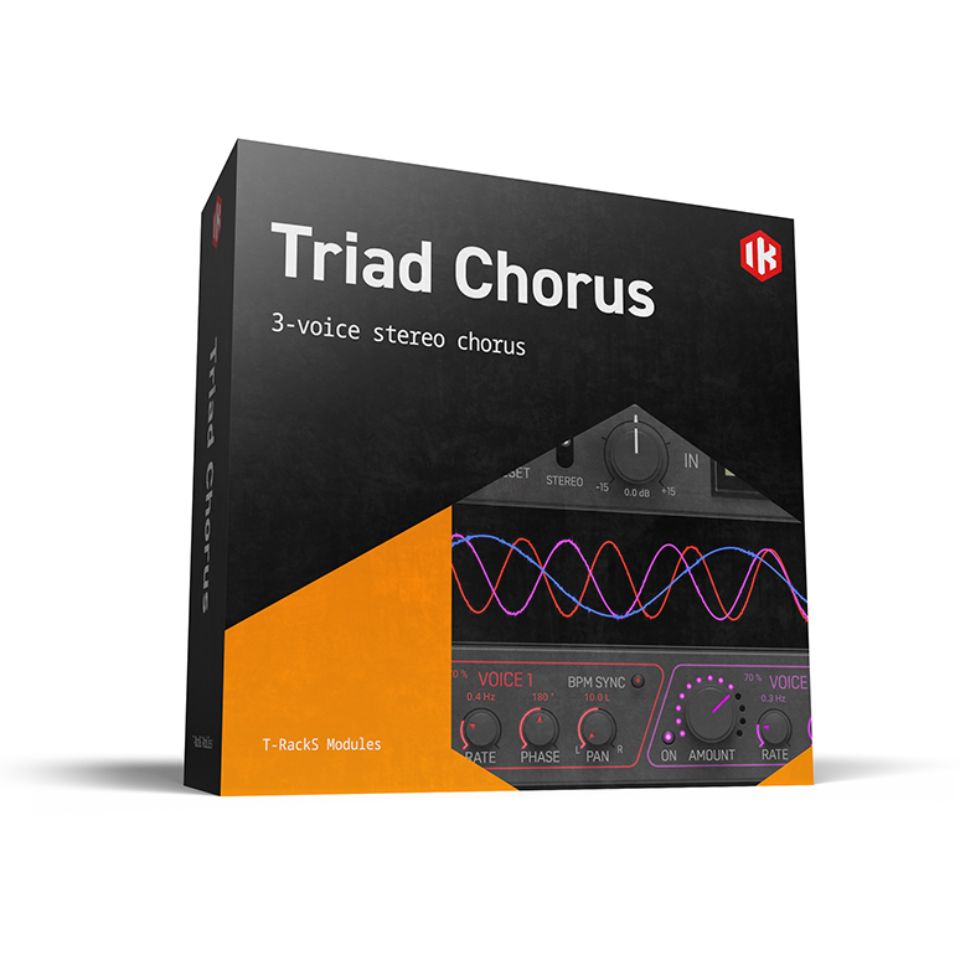 IK Multimedia/T-RackS Triad Chorus【オンライン納品】