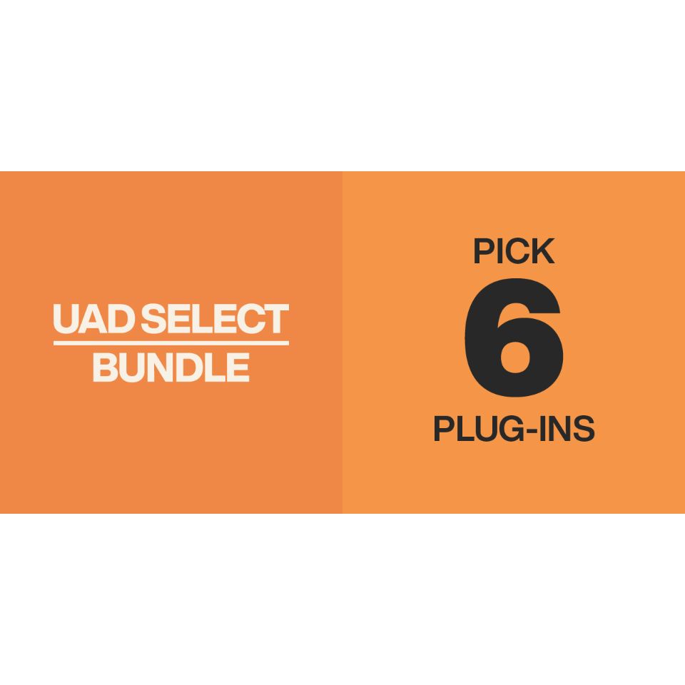 UNIVERSAL AUDIO/UAD Select 6 Bundle【オンライン納品】【在庫あり】