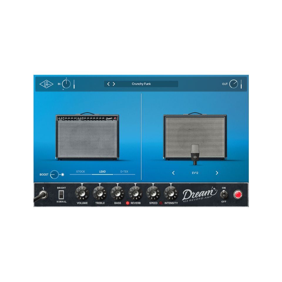 UNIVERSAL AUDIO/UAD Dream '65 Reverb Amplifier【オンライン納品】