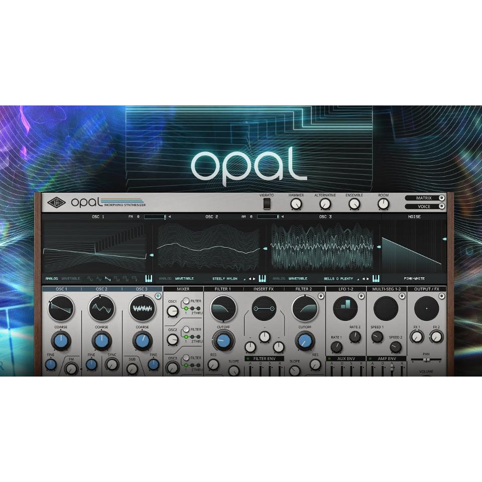UNIVERSAL AUDIO/Opal Morphing Synthesizer【オンライン納品】
