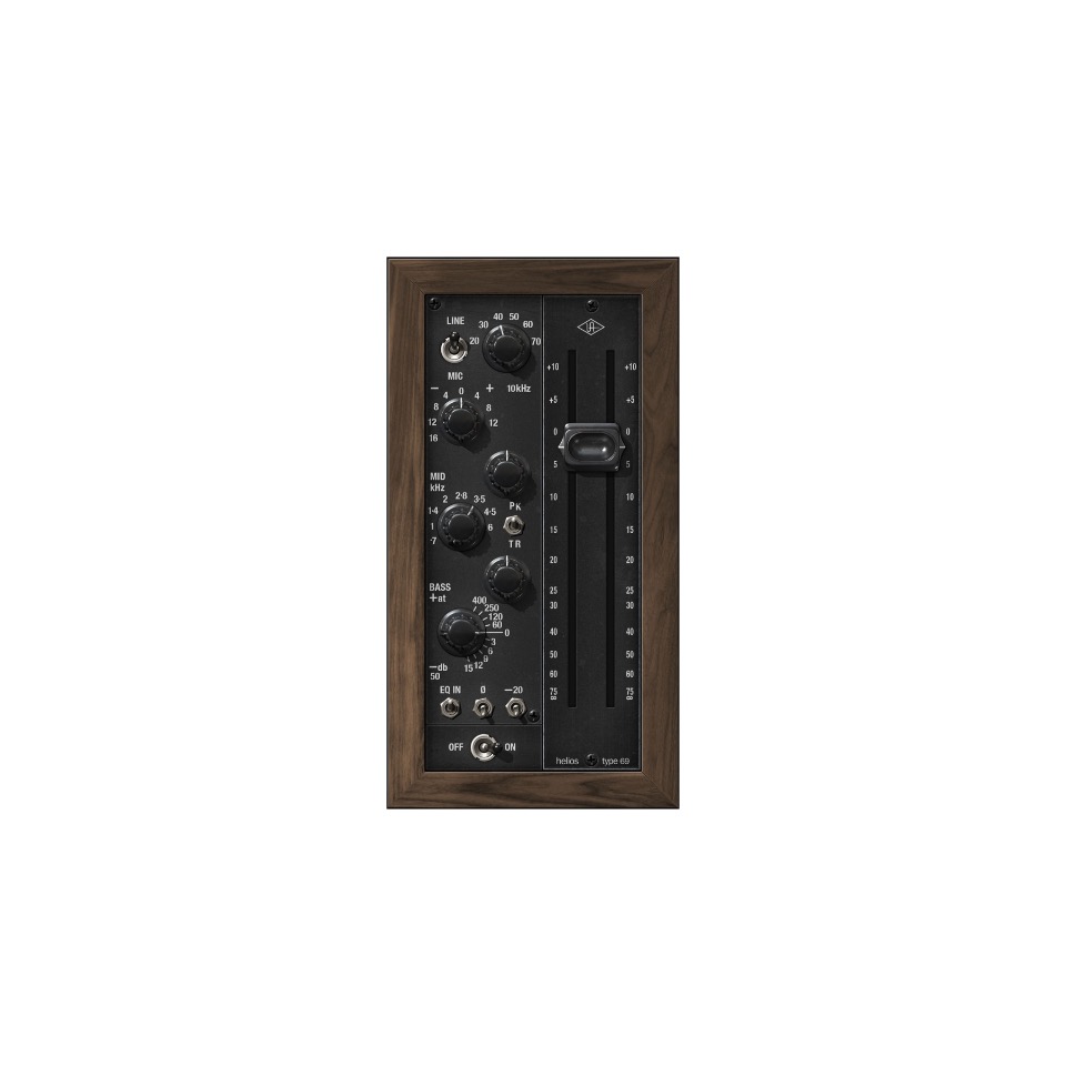 UNIVERSAL AUDIO/UAD Helios Type 69 Preamp and EQ Collection【オンライン納品】