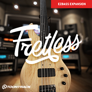 TOONTRACK/EBX - FRETLESS【オンライン納品】【在庫あり】