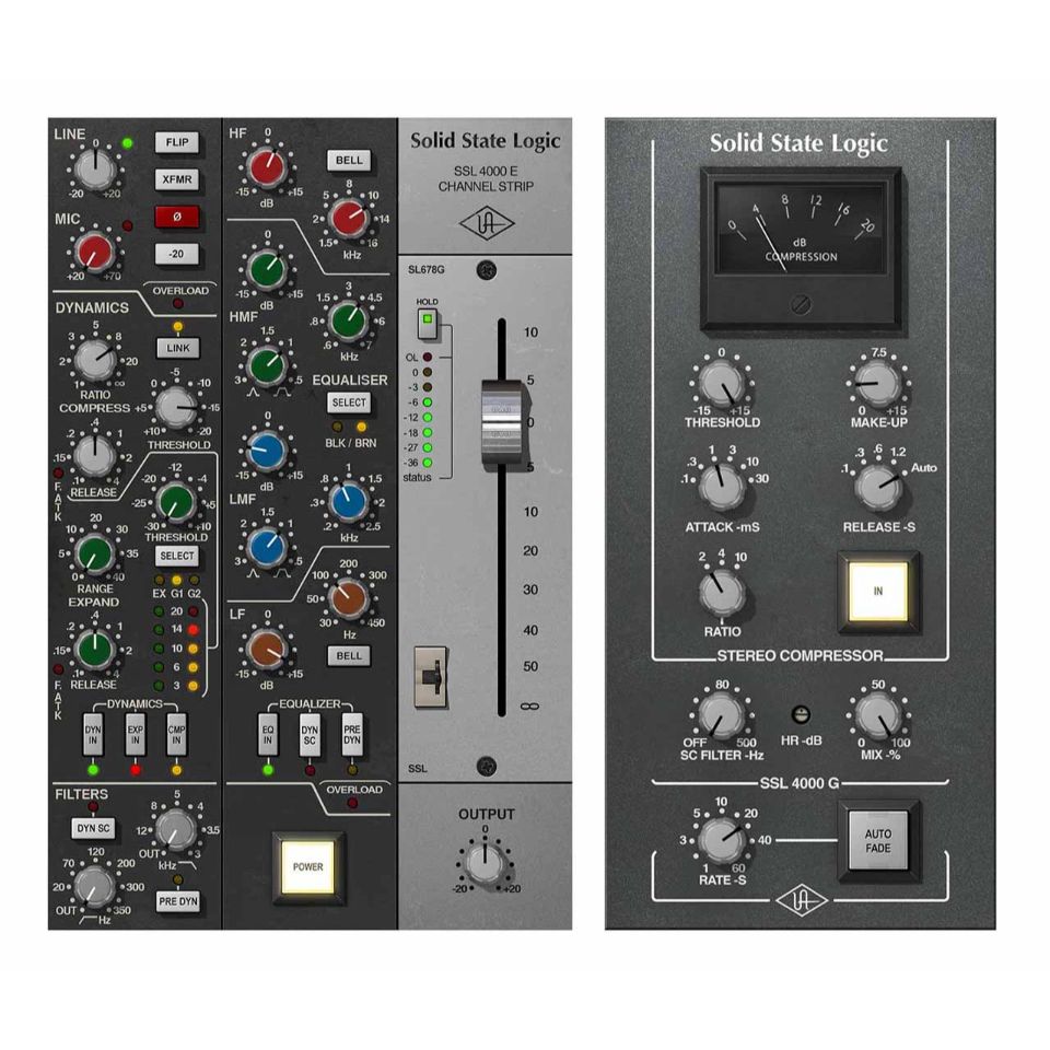 UNIVERSAL AUDIO/SSL 4000 Series Console Bundle【オンライン納品】【在庫あり】