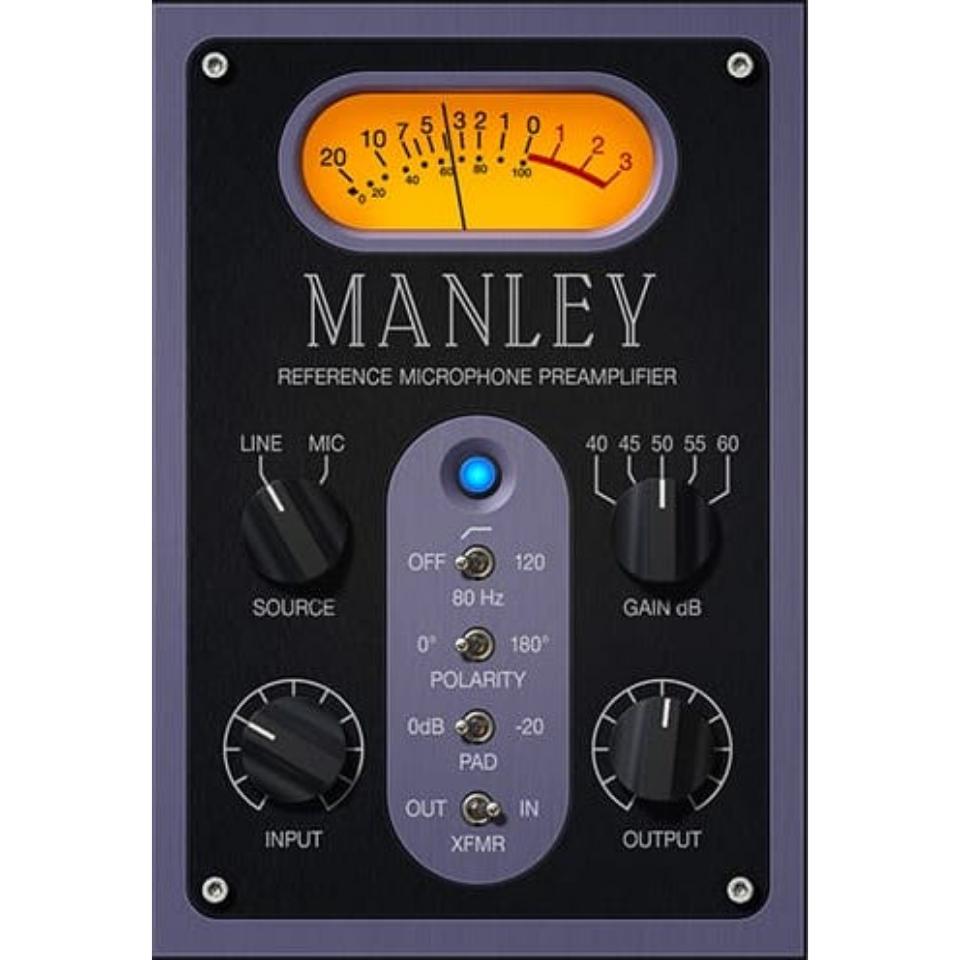 UNIVERSAL AUDIO/UAD Manley Tube Preamp【～05/25 期間限定特価キャンペーン】【オンライン納品】【在庫あり】