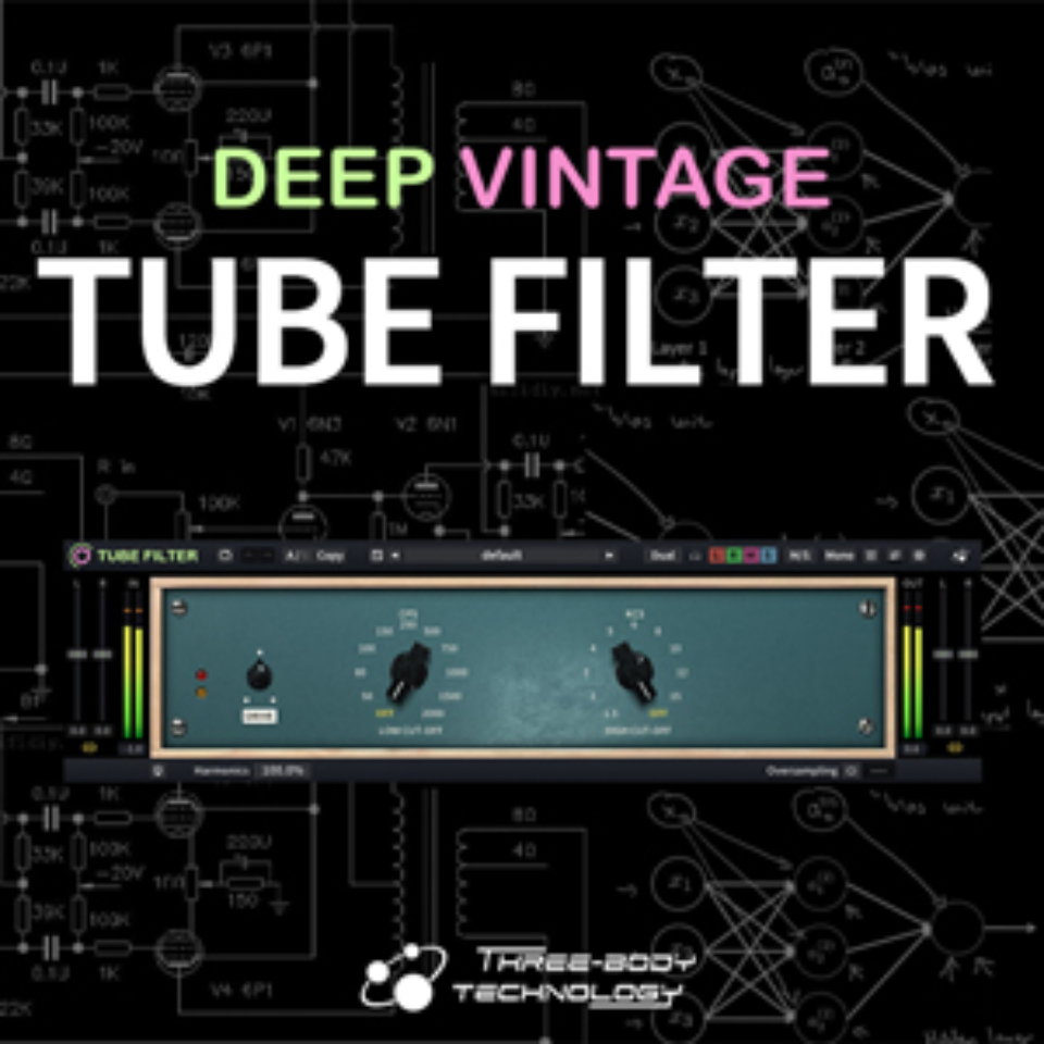 Three-Body Tech/TUBE FILTER【オンライン納品】【在庫あり】