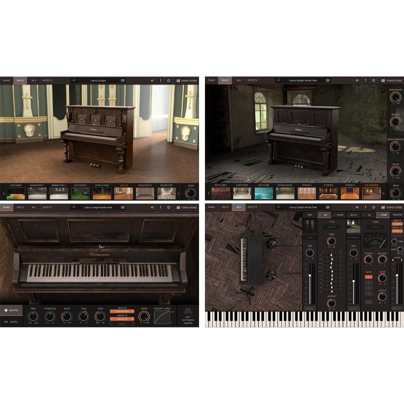 IK Multimedia/Pianoverse Liberty Upright【オンライン納品】