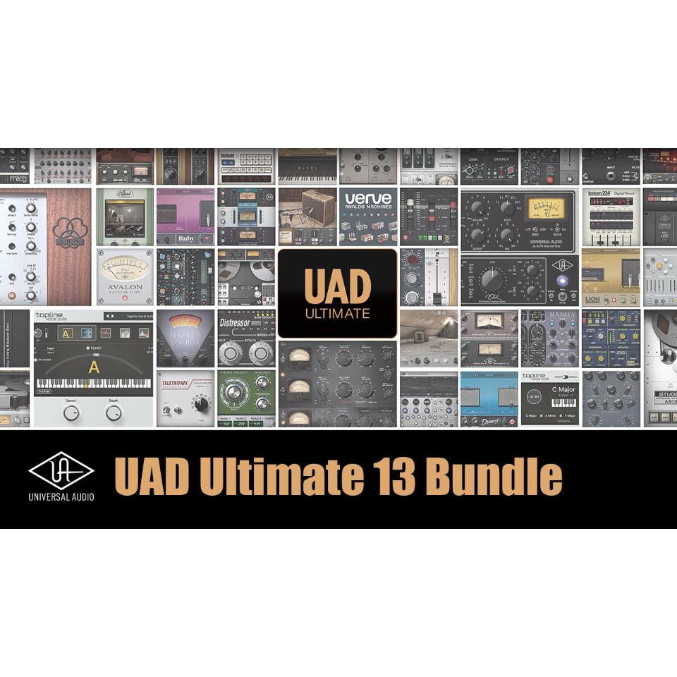UNIVERSAL AUDIO/UAD Ultimate 13 Bundle【オンライン納品】