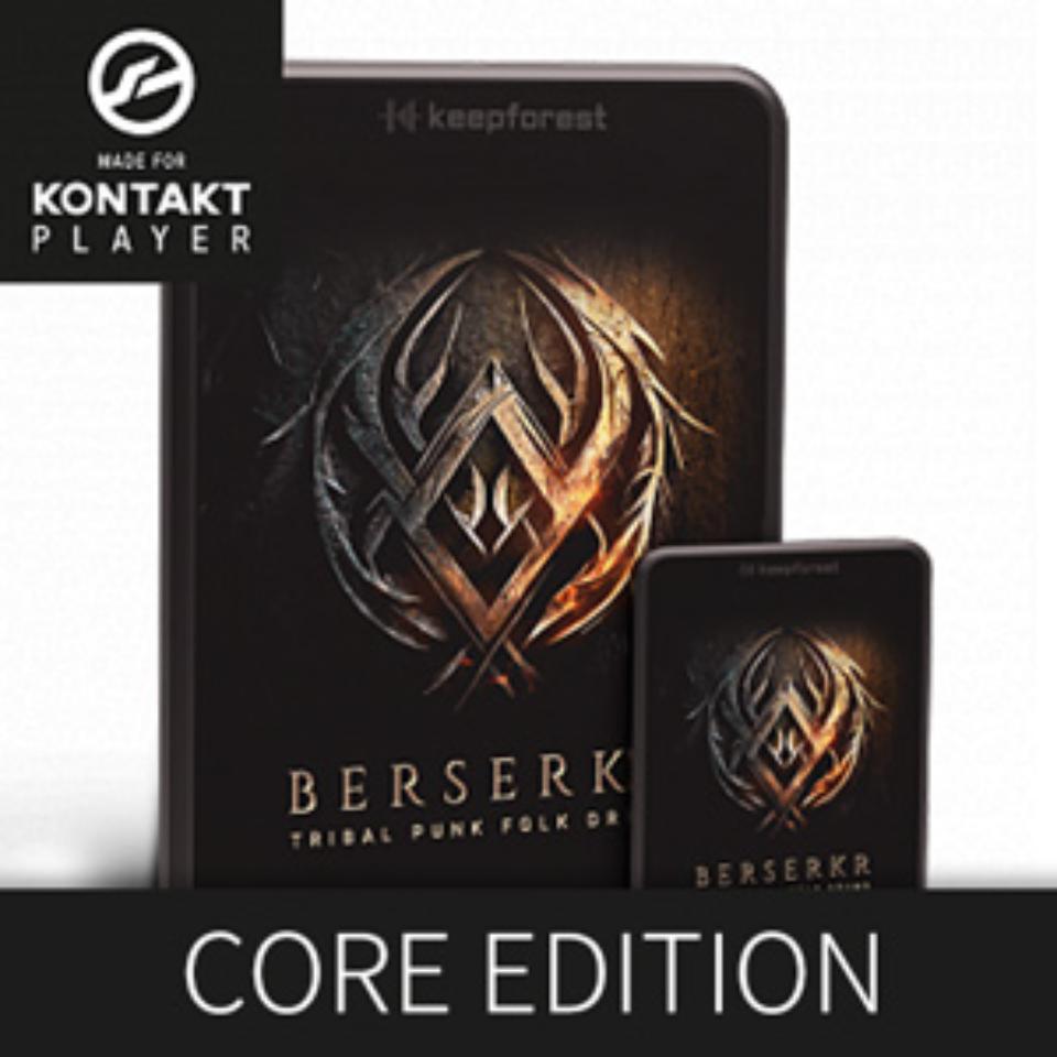 KEEPFOREST/BERSERKR CORE: TRIBAL PUNK FOLK DRUMS 【オンライン納品】【在庫あり】