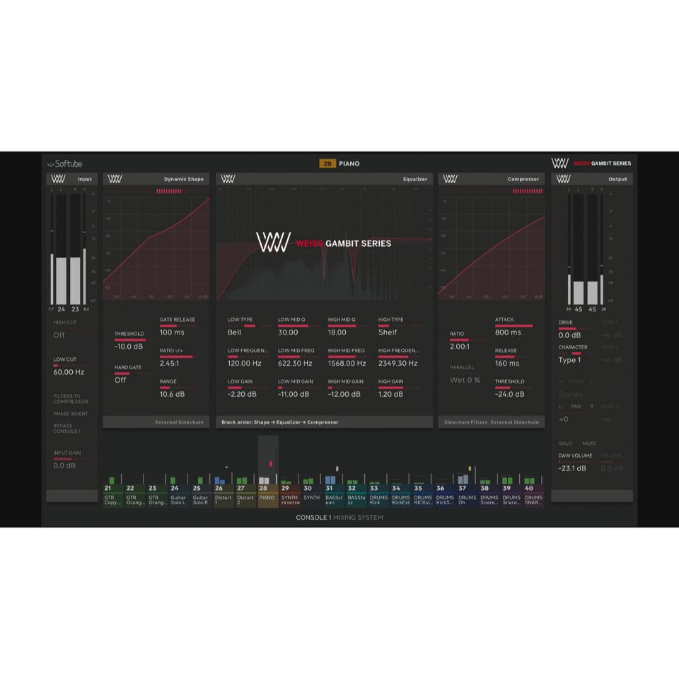 Softube/Weiss Gambit Series for Console 1【オンライン納品】