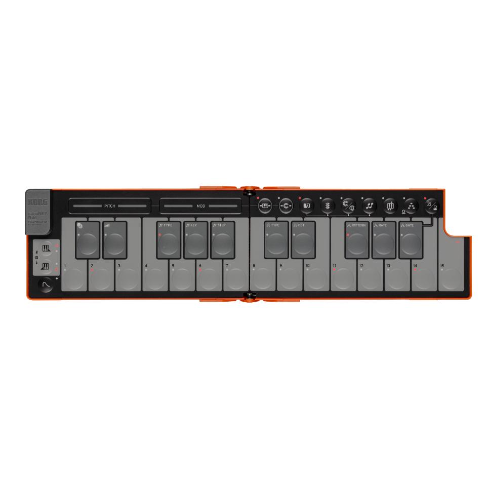 KORG/nanoKEY Fold Lava Orange【在庫あり】【2511R1】