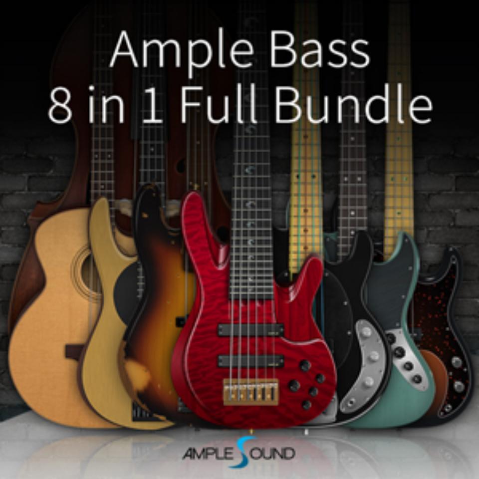 AMPLE SOUND/AMPLE BASS 8 in 1 FULL BUNDLE【オンライン納品】【在庫あり】