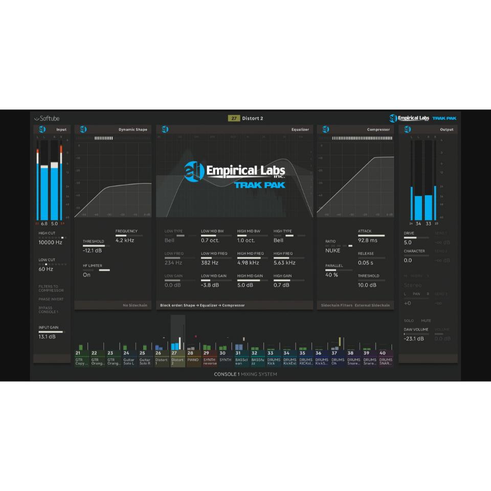 Softube/Empirical Labs Trak Pak for Console 1【オンライン納品】