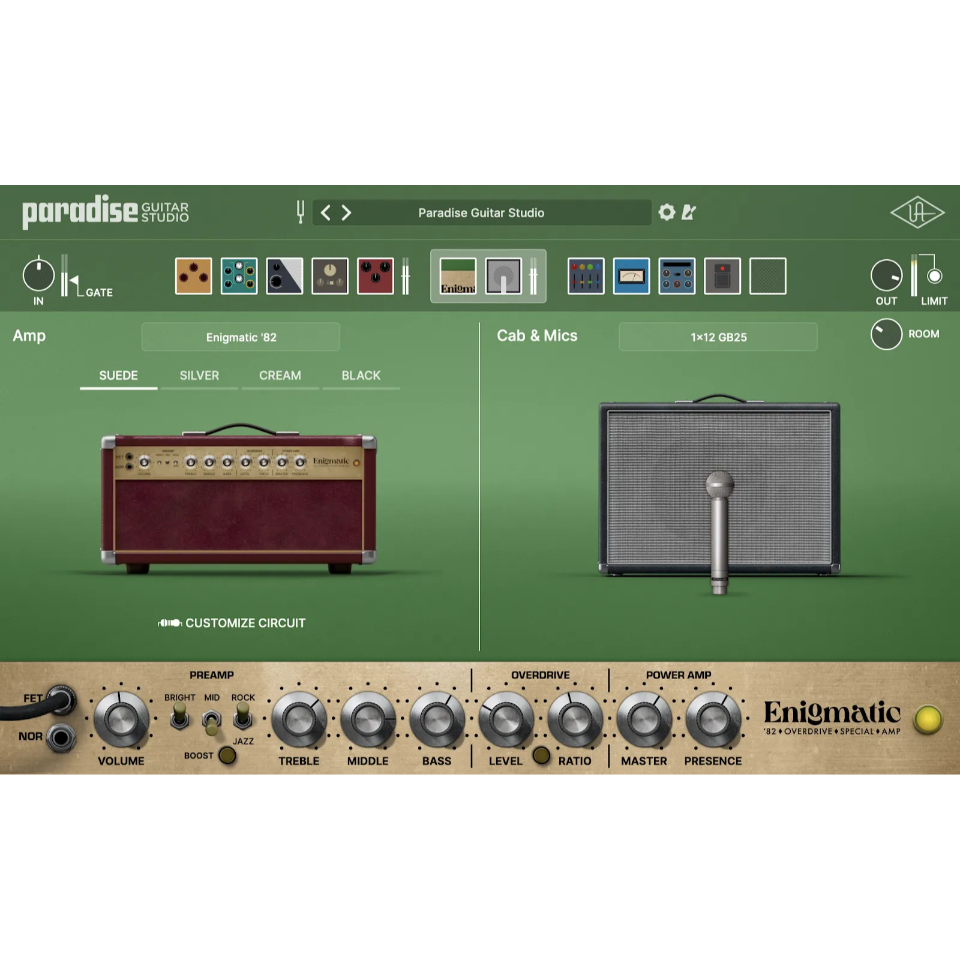 UNIVERSAL AUDIO/Paradise Guitar Studio Crossgrade from Showtime '64【オンライン納品】【在庫あり】