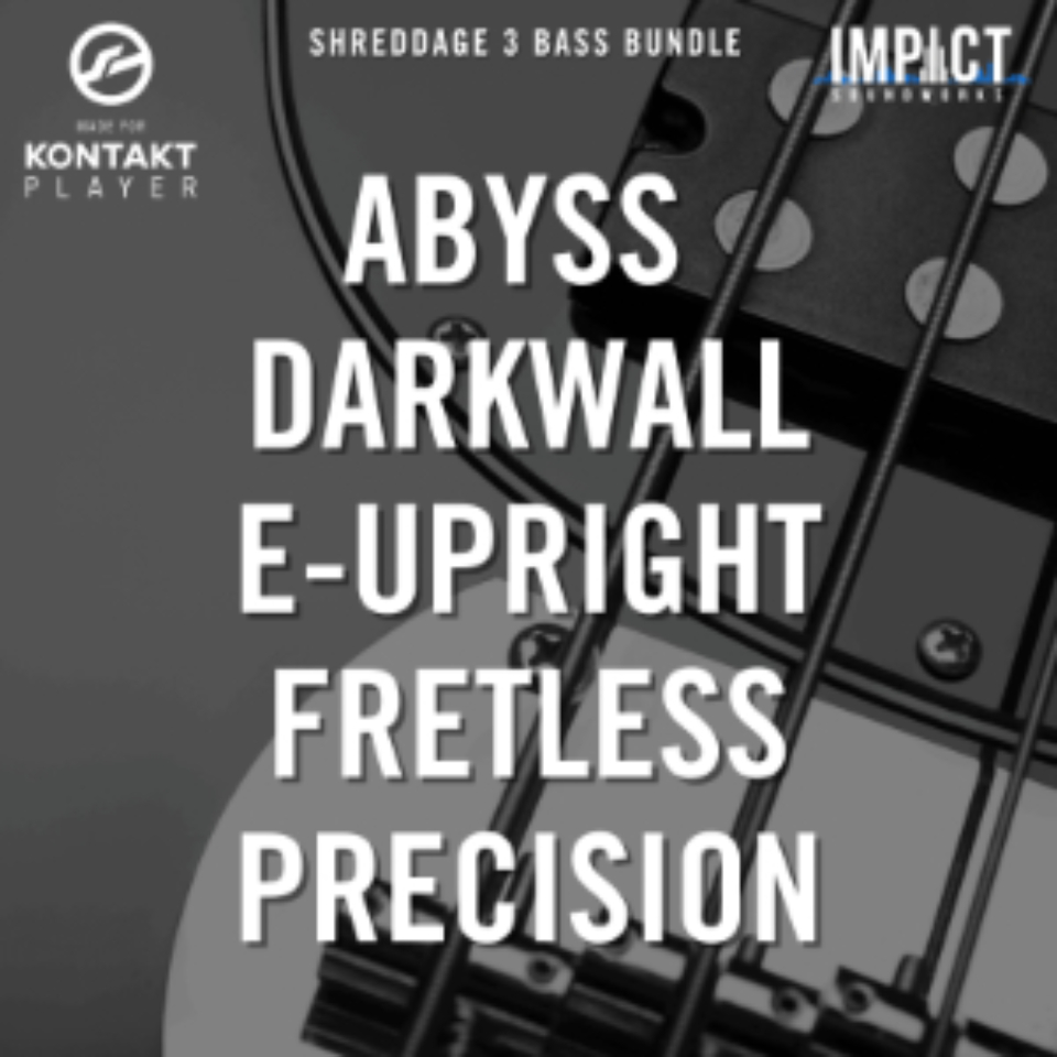 IMPACT SOUNDWORKS/Shreddage 3 Bass Bundle【オンライン納品】【在庫あり】