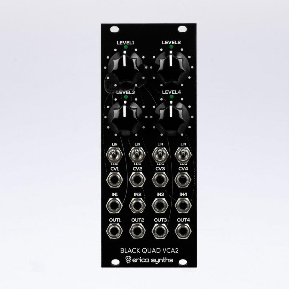 Erica Synths/Black Quad VCA2【数量限定特価キャンペーン】【在庫あり】【WTG】