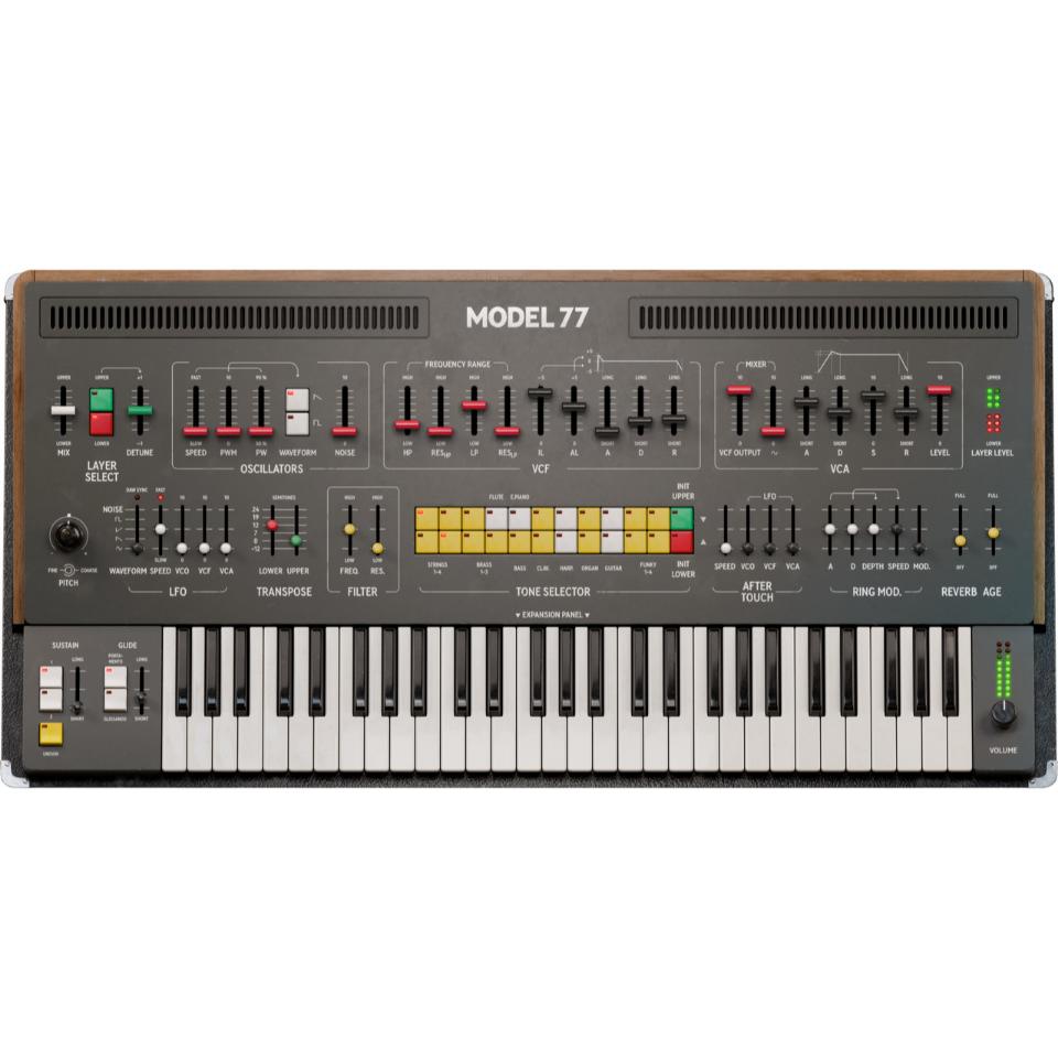 Softube/Model 77 Dual Layer Synth【オンライン納品】