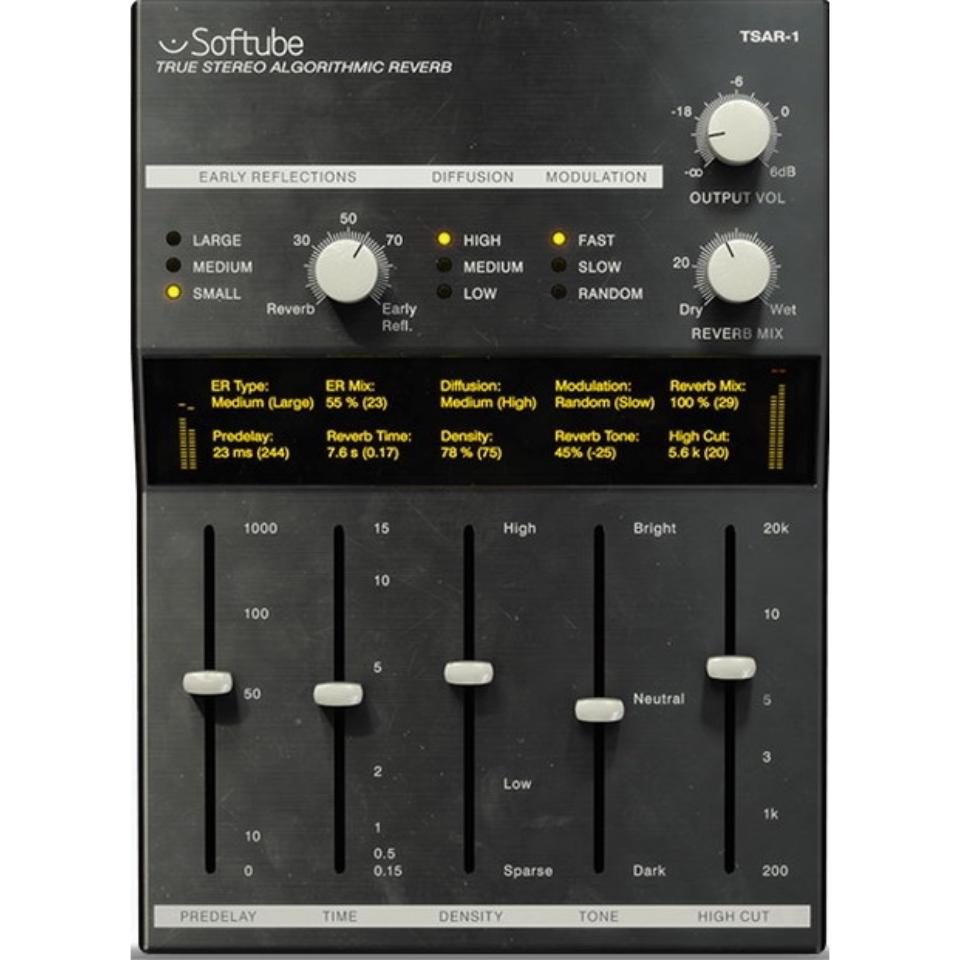 Softube/TSAR-1 Reverb【オンライン納品】